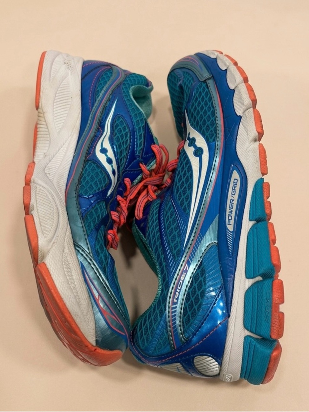 Saucony PowerGrid Ride 7 Women's Running Shoes Size 10